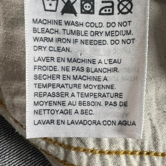 Men’s Size 29 X 30 Signature Gold Levi Strauss 5 Pocket, Straight Leg  Denim Jea - Picture 7 of 8